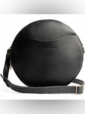 Portland Leather Circle Crossbody